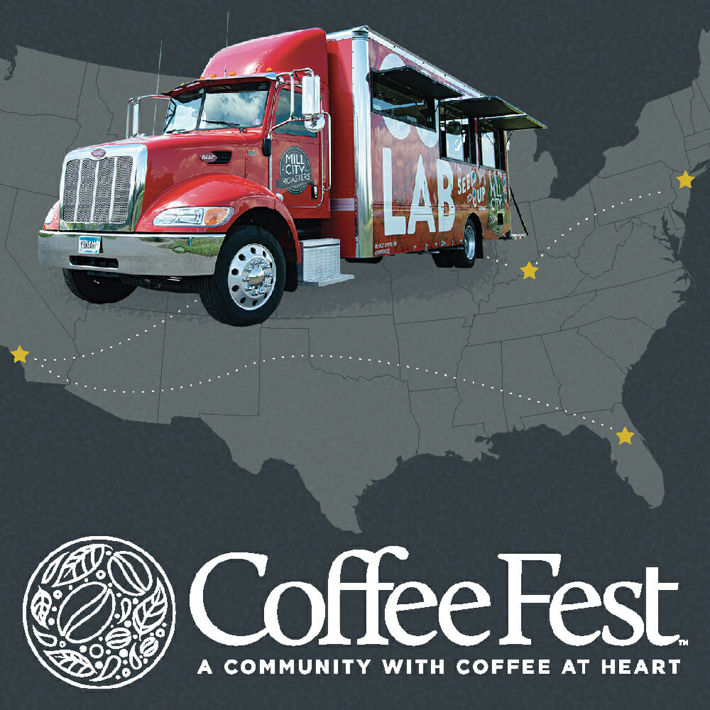 The official Roasting Education Sponsor Coffee Fest 2023 Mill City