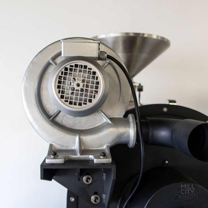 High pressure variable speed centrifugal exhaust blower.