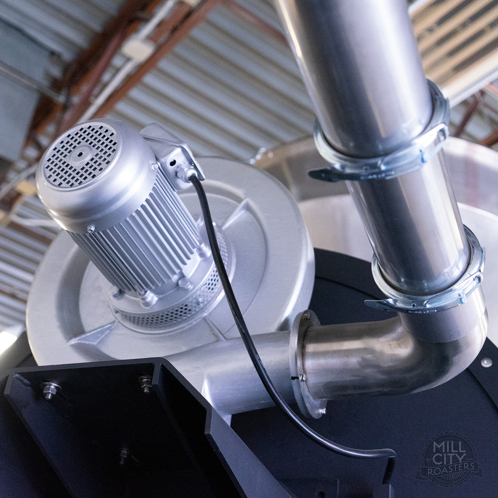 All stainless steel quick disconnect venting kit for easy access and maintenance.