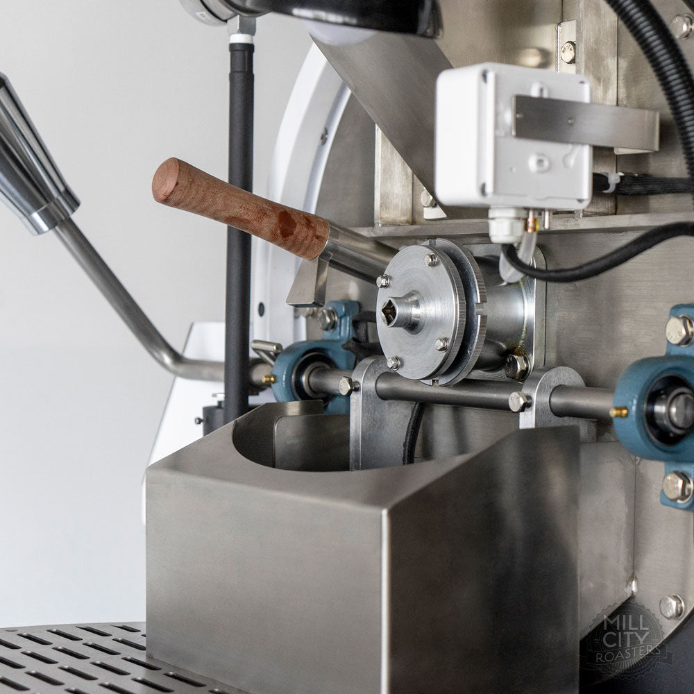 All NSF stainless coffee contact path.