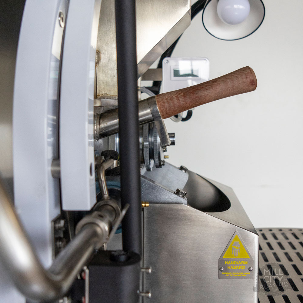 Custom made large capacity sample spoon tryer.