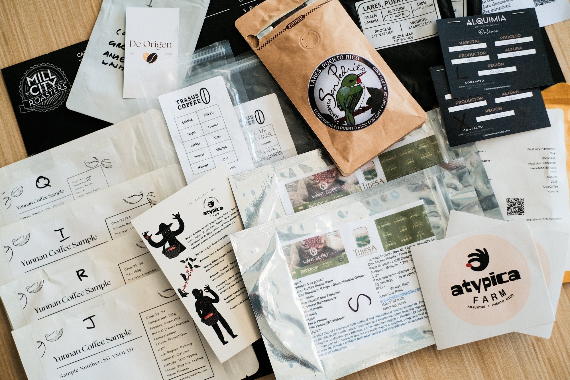 Notes from the Cupping Table: Green Samples from Coffee Fest New York ...
