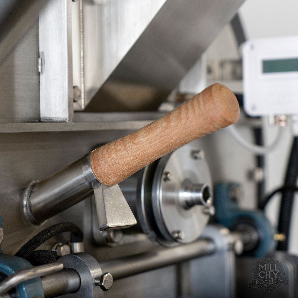 Large capacity sample spoon tryer. and NSF approved food safe surface finishes.