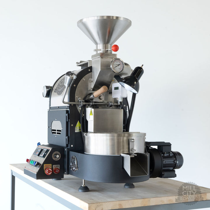 Designed for professional specialty coffee small batch production, the MCR-1 boasts the exact same heavy construction and performance of our larger production systems.