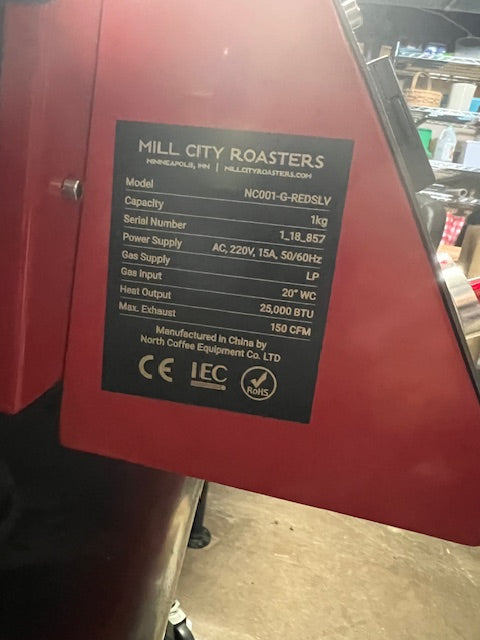 Used - 2018 1kg Coffee Roaster - SOLD
