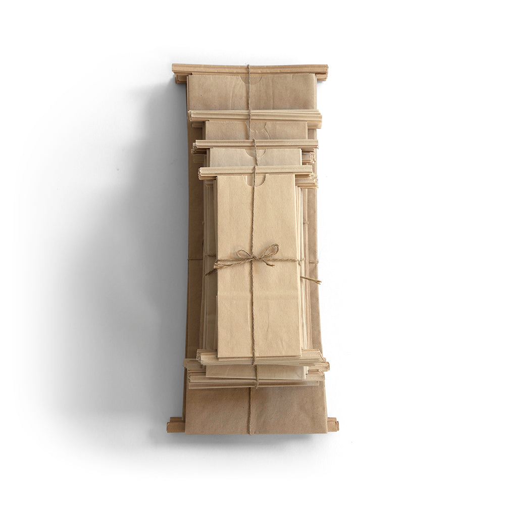 Kraft Tin-Tie Coffee Bags - Packs