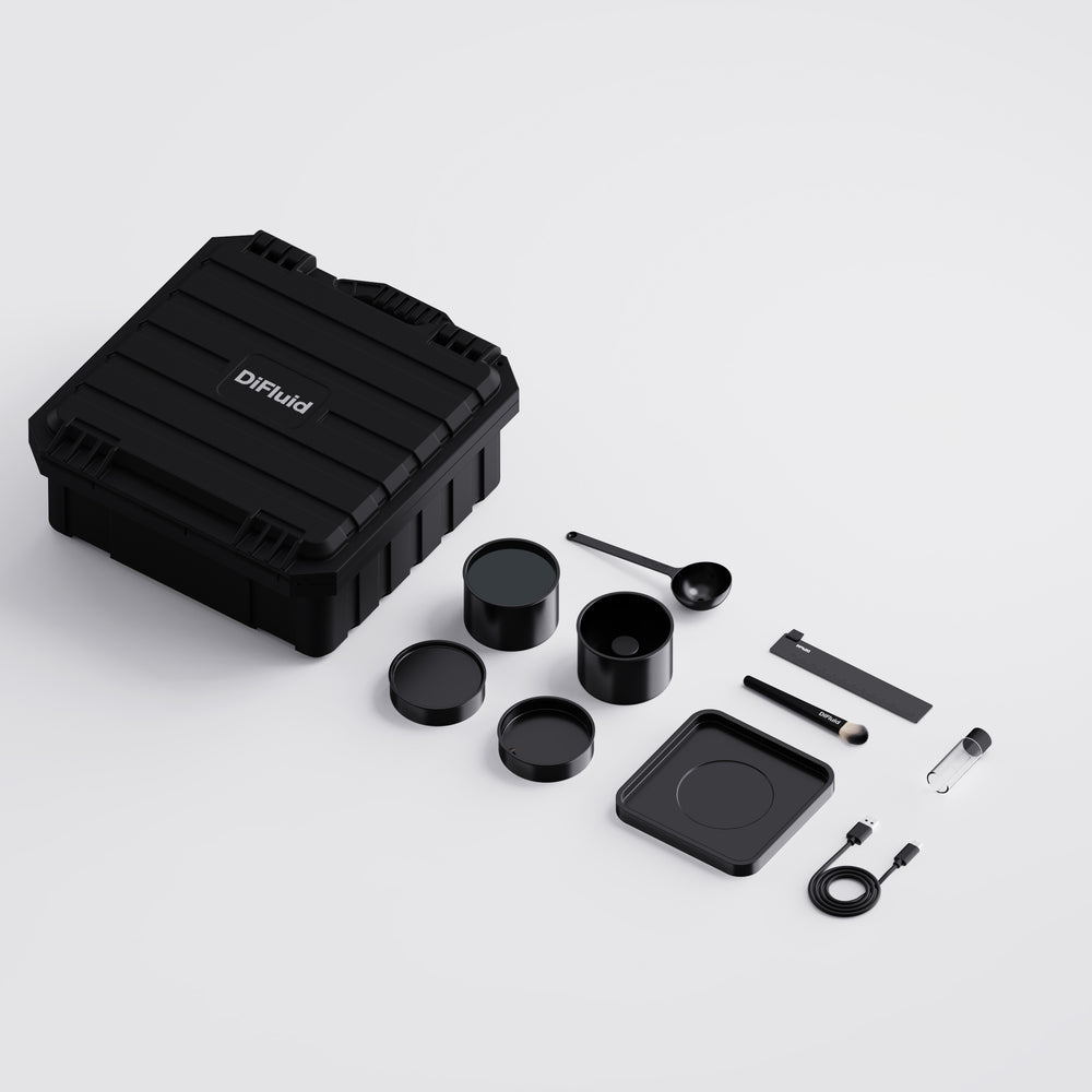 DiFluid® Omix Coffee Bean Analyzer for Moisture, Density, and Size