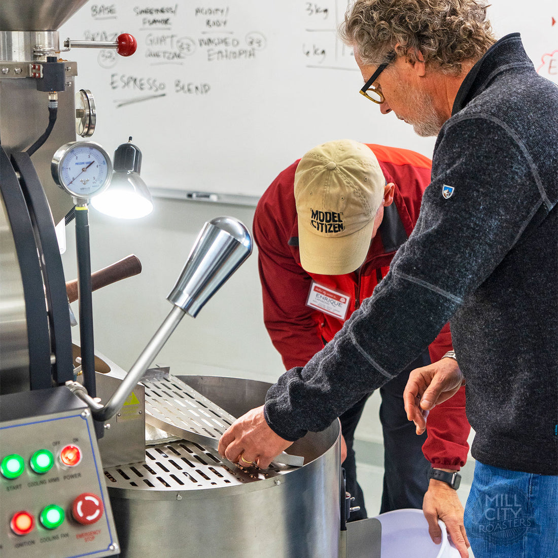 Handson coffee roaster training, launch your specialty coffee business