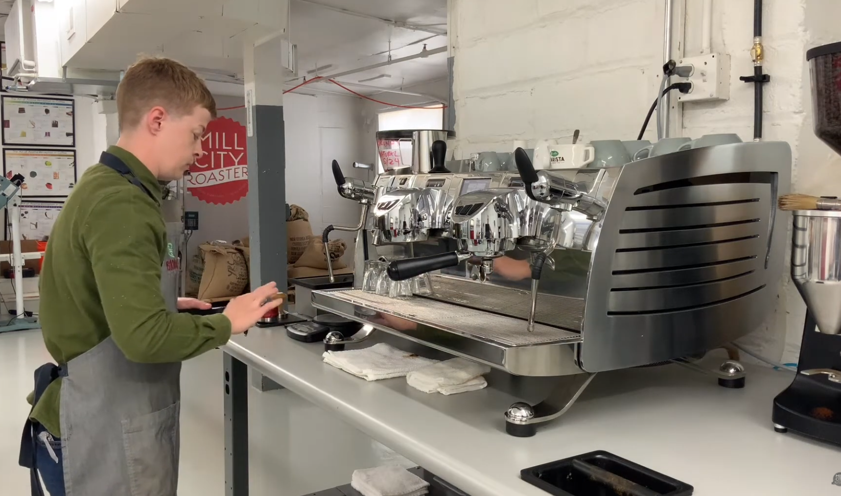 Used - 2016 Victoria Arduino Black Eagle Volumetric Two-Group Espresso Machine