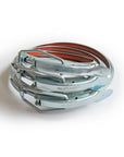 Mill City Roasters® Quick-Connect Clamps for Rolled Edge Ducting, Galvanized Steel with Silicone Seals