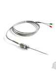 59mm adjustable thermocouple lying on its side, uninstalled.