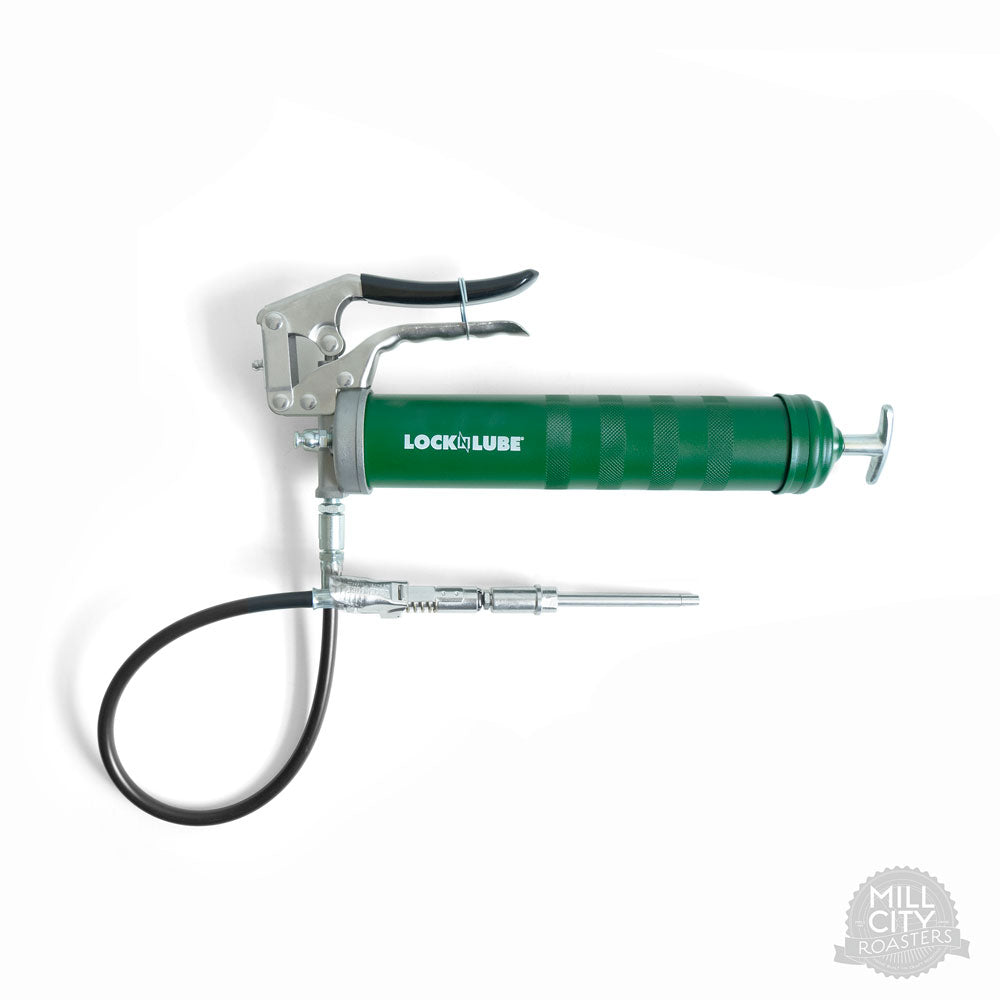 Grease Gun Kit with Recessed Fitting Adapter