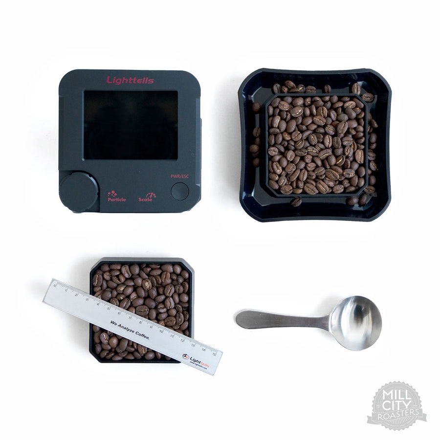 Lighttells® Coffee Roast Degree, Uniformity, Grind-Size Analyzer, CM-200