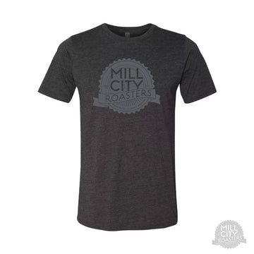 MCR T-Shirt - Heather Charcoal with Light Grey Logo