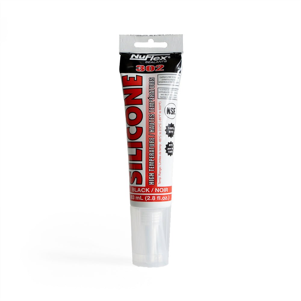 NuFlex® 302 Silicone Sealant, Black