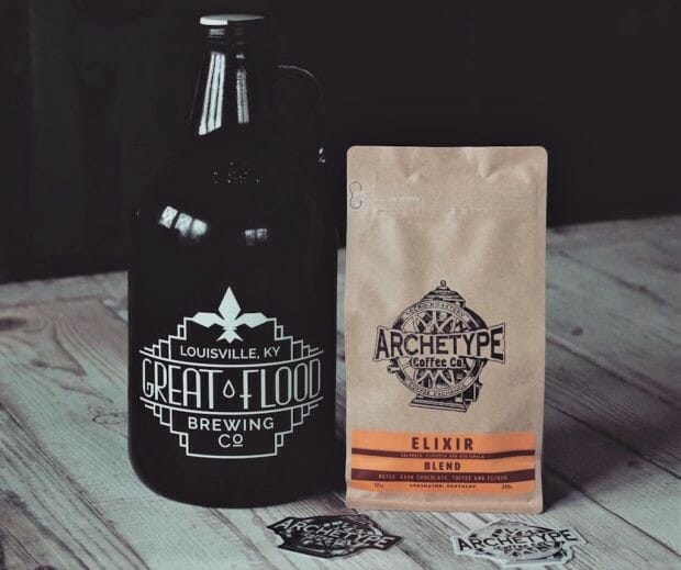 Archtype Coffee Elixir Blend and Great Flood Porter